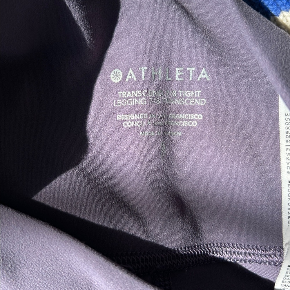 Athleta Transend 7/8 Tight, Small